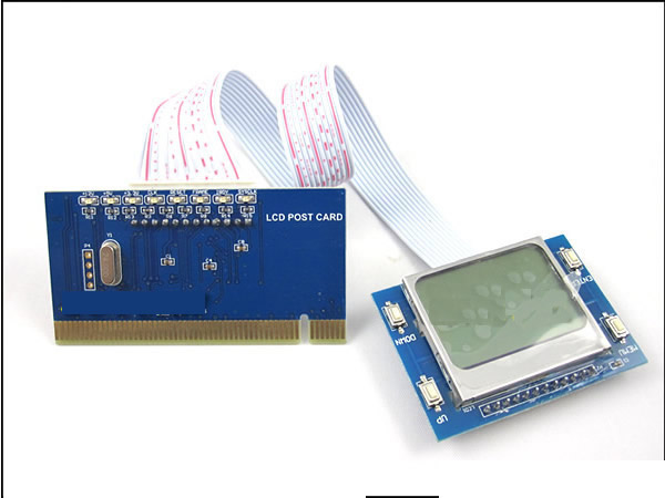 ST-PTI9 PCI pc motherboard diagnostic post debug test card with external LCD display for desktop